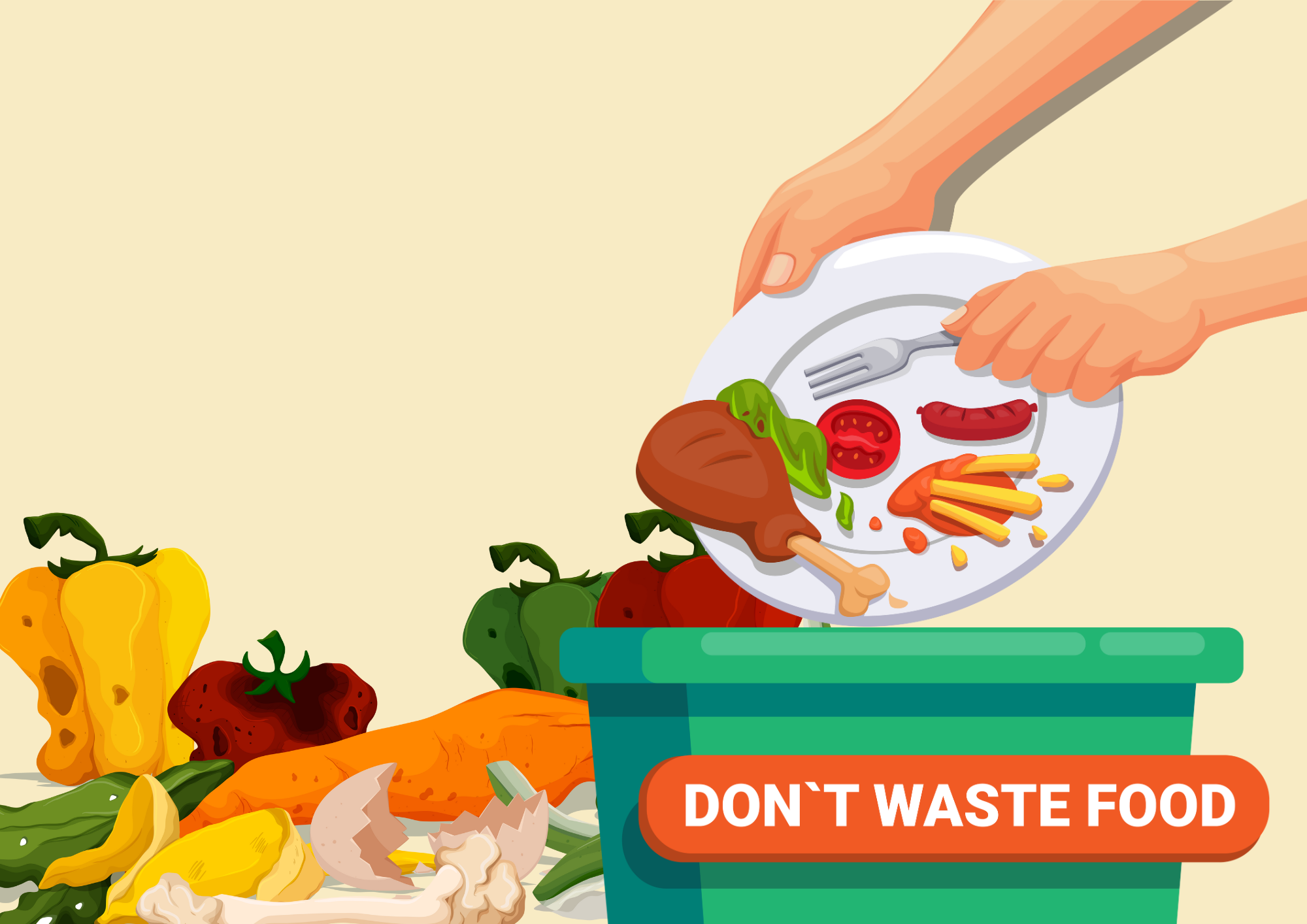 The Hidden Cost of Food Waste: Environmental Impact and Sustainable Solutions